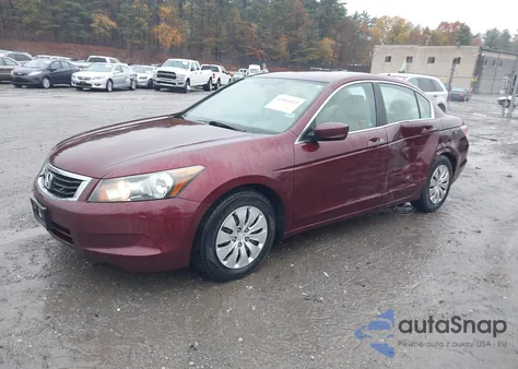 2010 Honda Accord 2.4 Lx из США, поврежденный, VIN 1HGCP2F3XAA184639